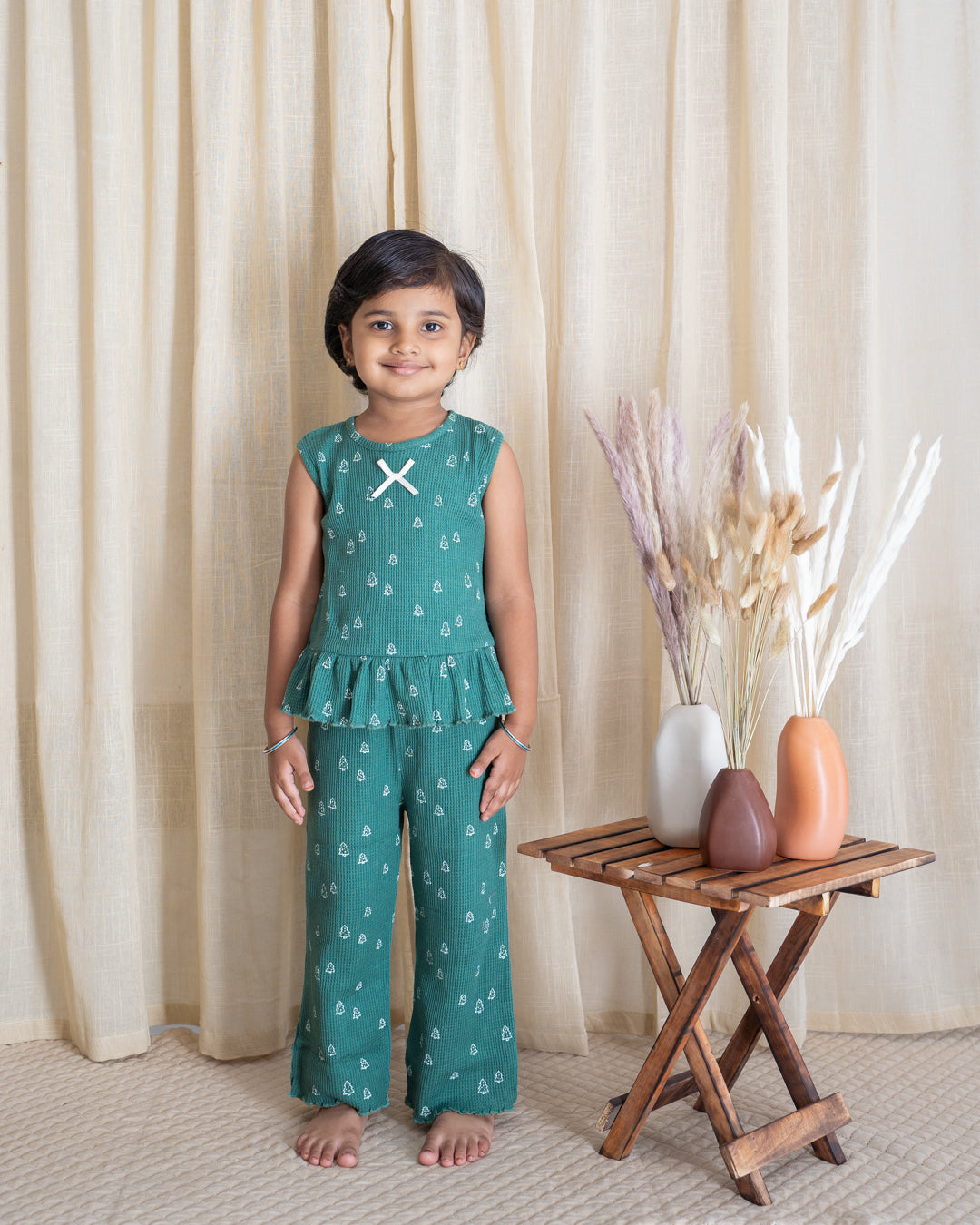 PEPLUM CO-ORD - Green
