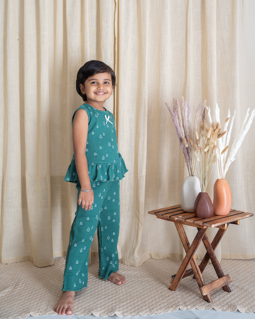 PEPLUM CO-ORD - Green