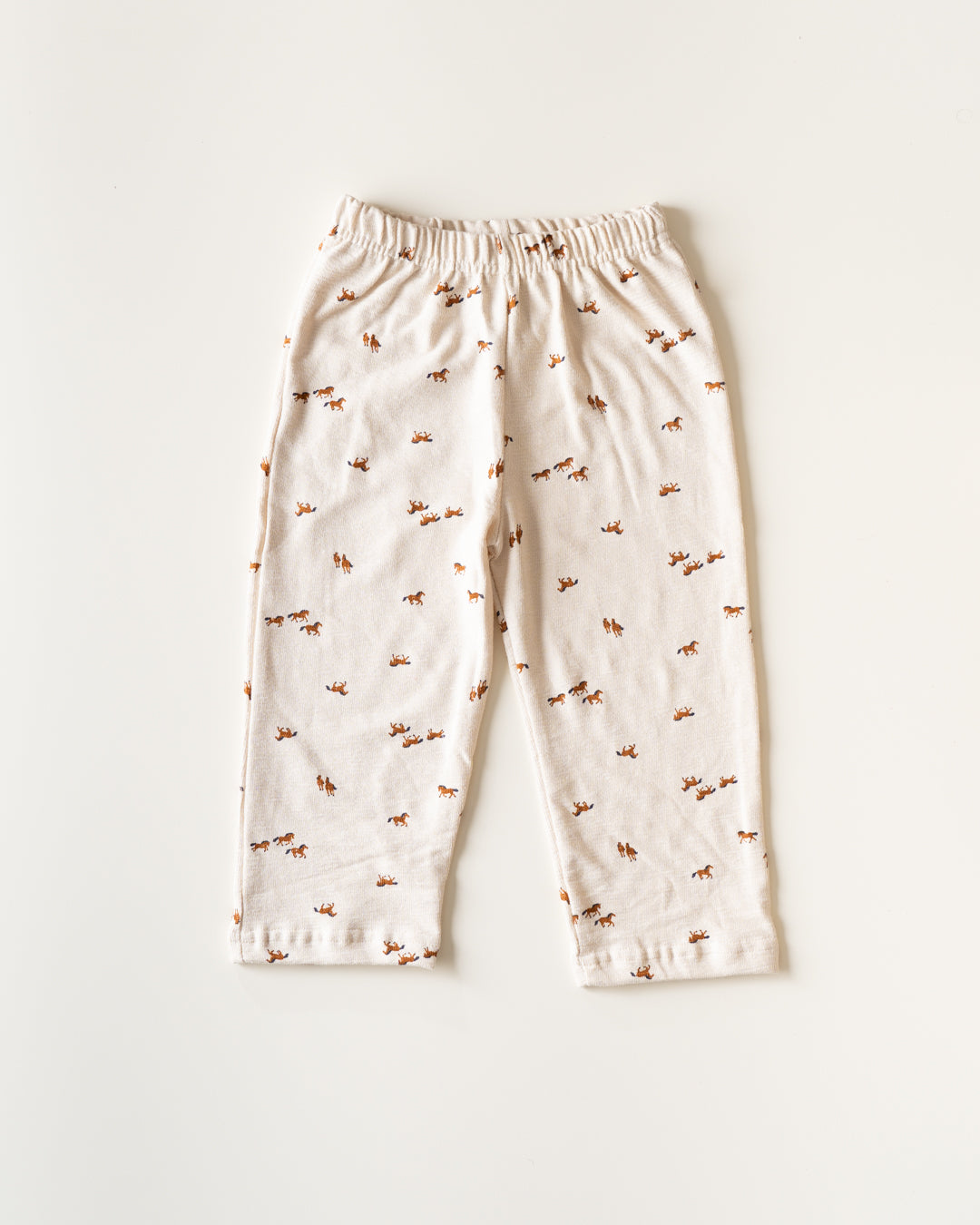 CO-ORD set- Half Sleeve T-shirt and Pant - Cream
