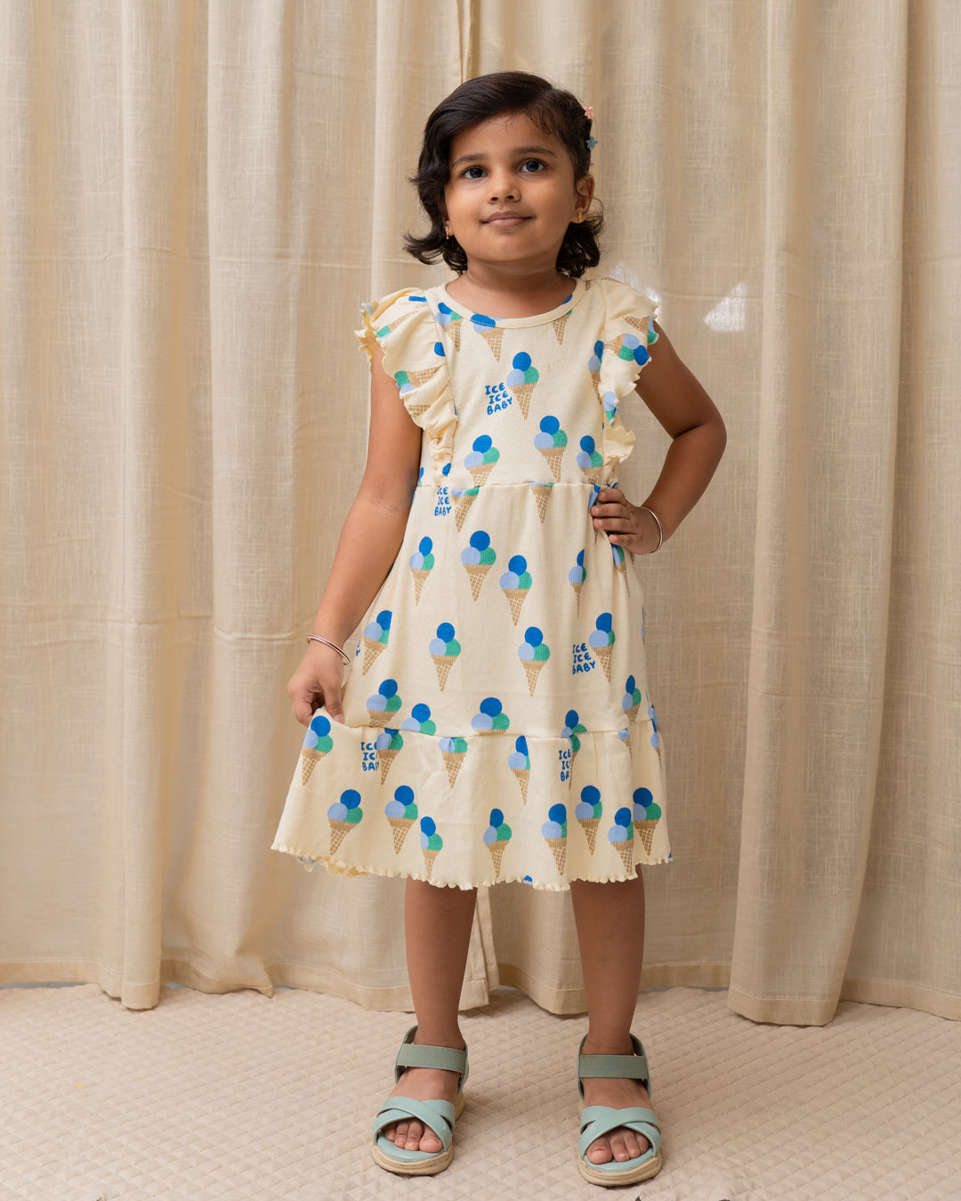 Tutu Frock - Cream Ice-cream