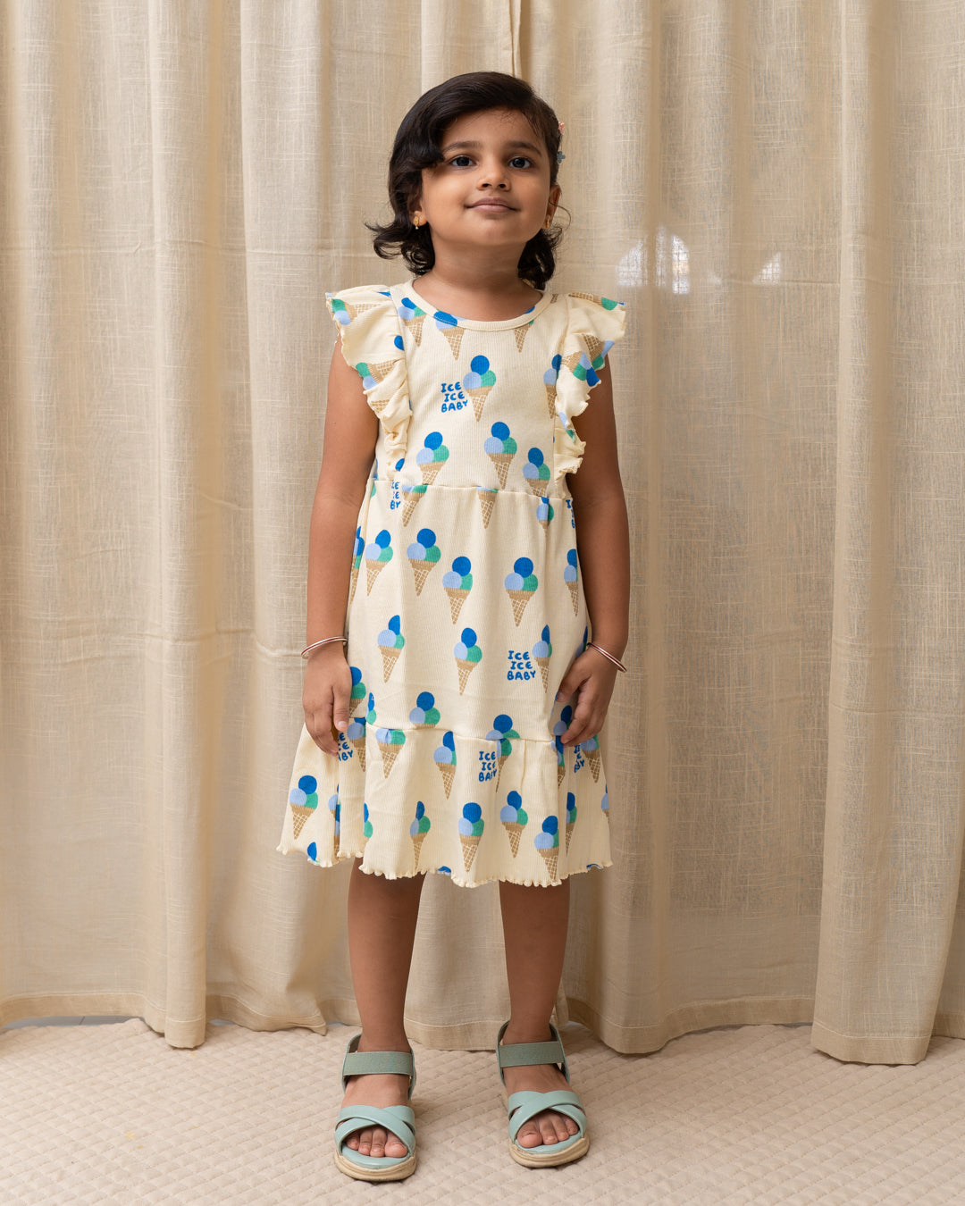 Tutu Frock - Cream Ice-cream
