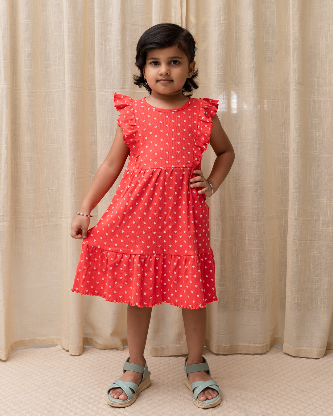Tutu Frock - Red Heart
