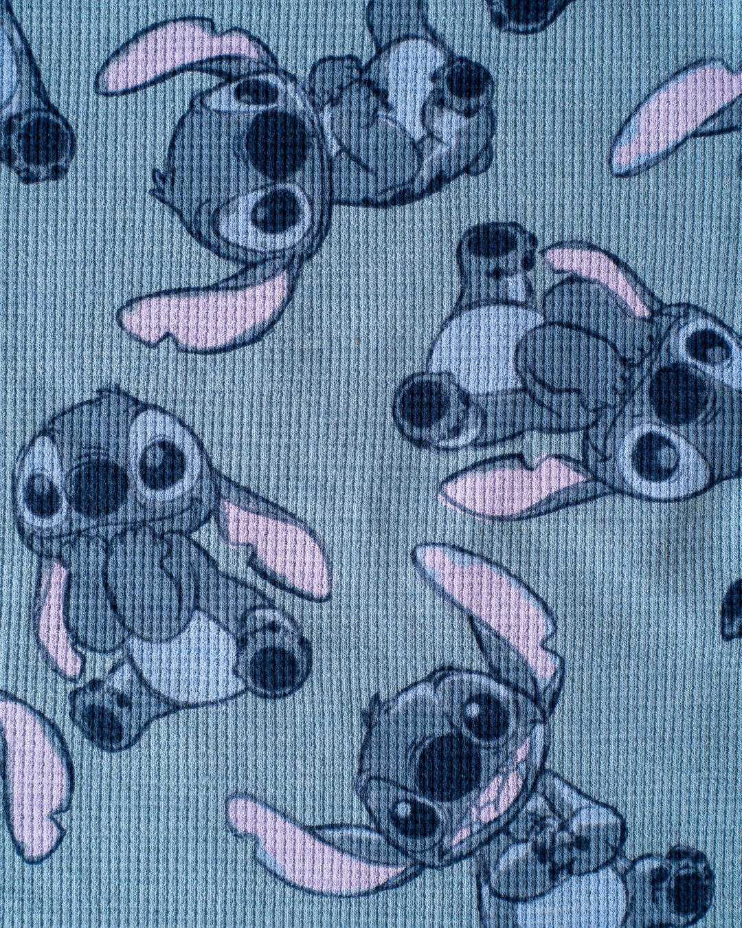 CO-ORD set- Sleeveless T-shirt and Short - Blue Stitch