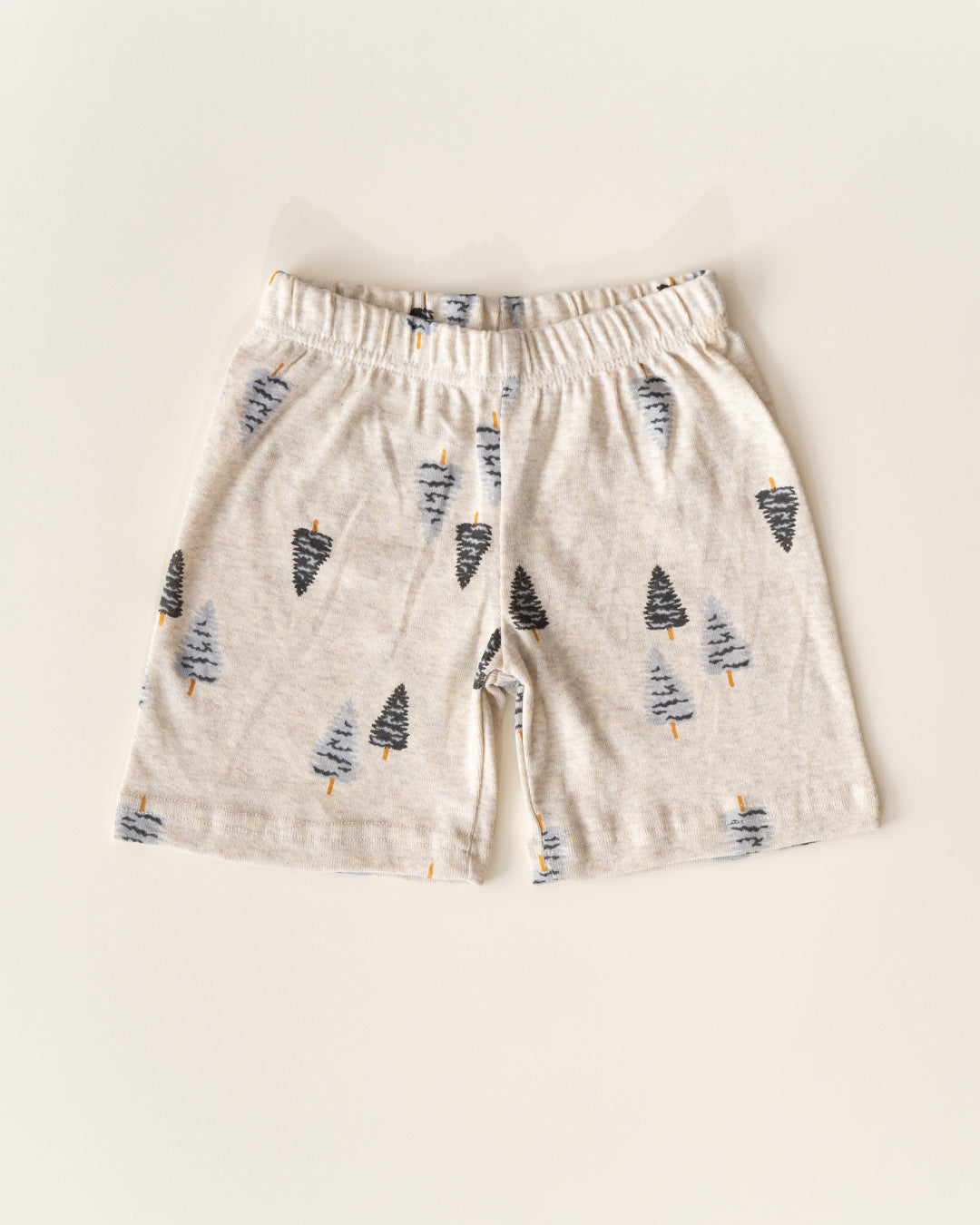 CO-ORD set- Half Sleeve T-shirt and Short - Off‑White Pine