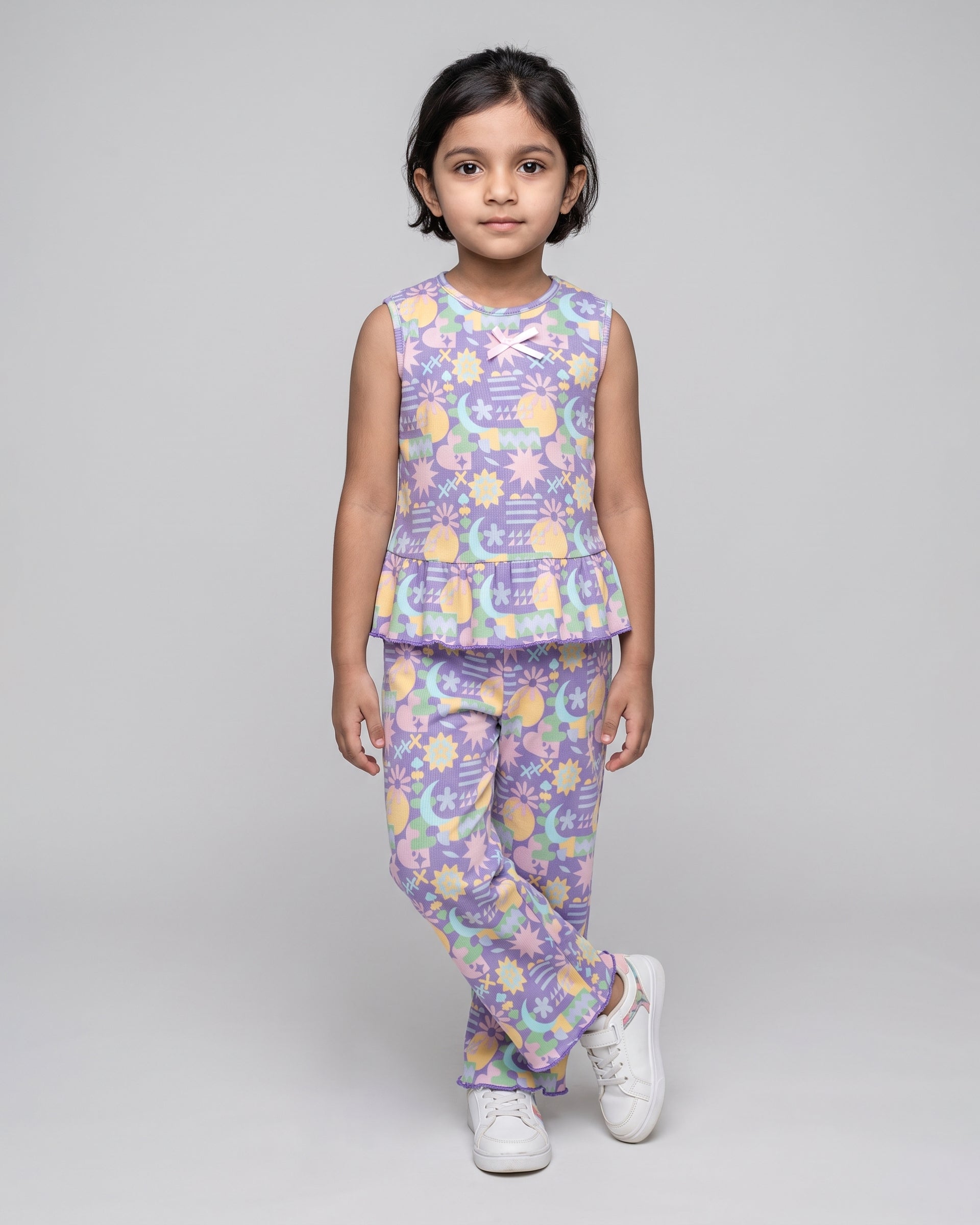 PEPLUM CO-ORD - Lavender