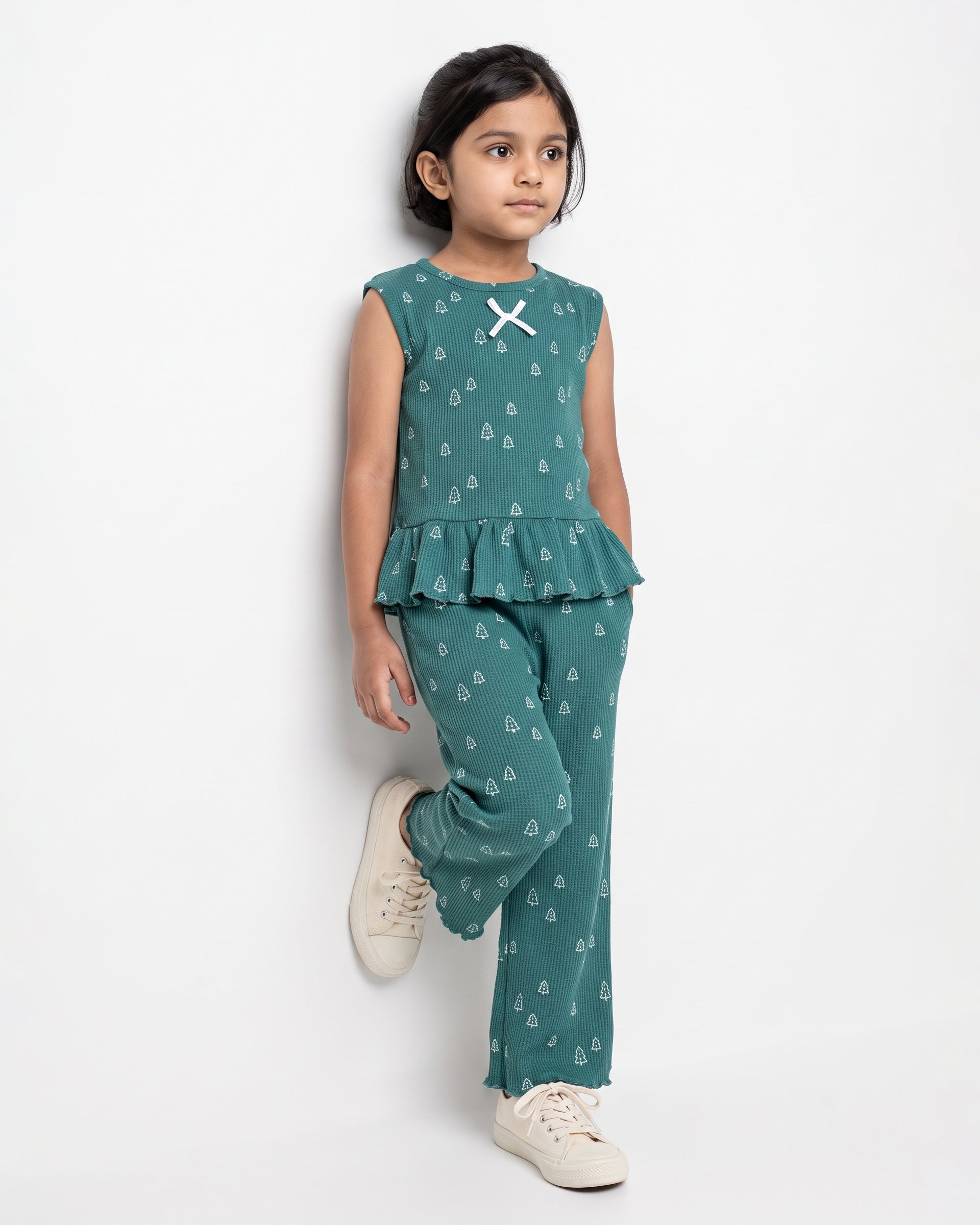 PEPLUM CO-ORD - Green